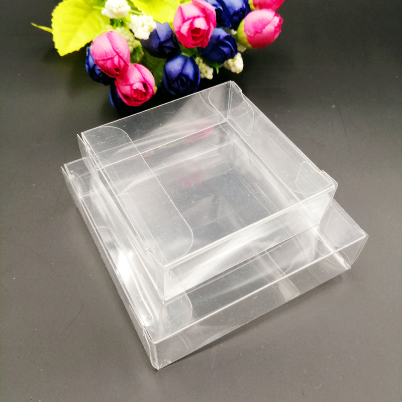 Event Party Box - 50pcs ABB 명확한 투명 PVC 플라스틱