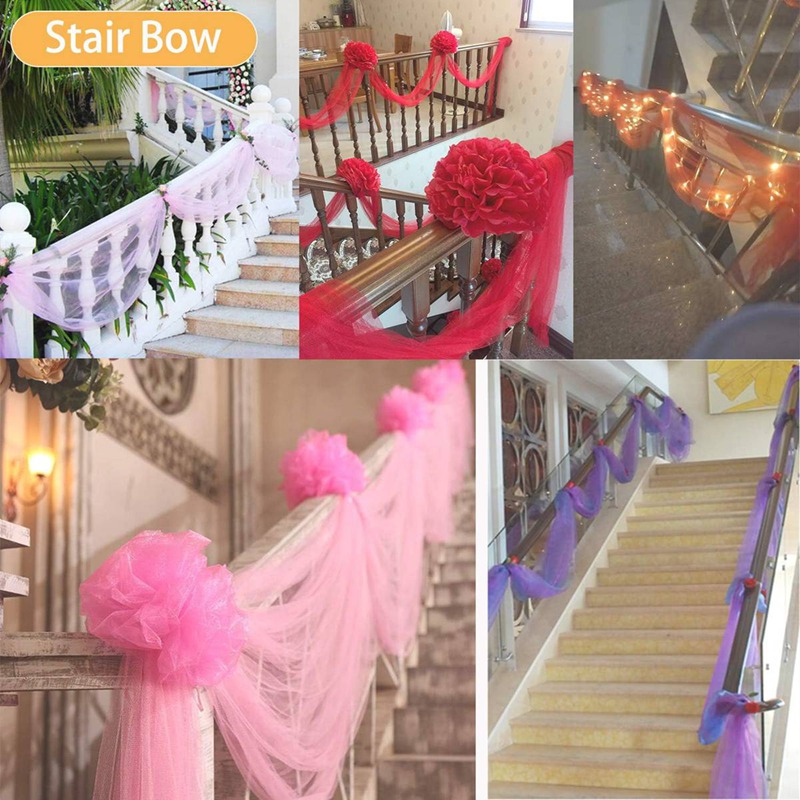 5/10M Organza Tulle 패브릭 크리스탈 O - Glitter Tablecloth 리뷰 및 가격