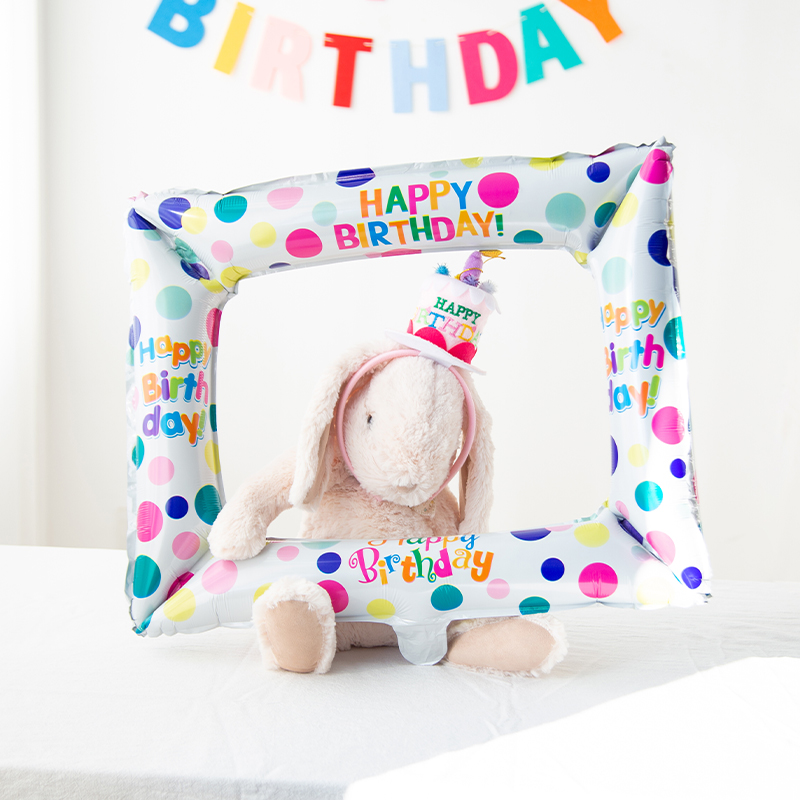 사진 프레임 풍선 어린이 생일 축하 파티 장식 야외 사 - Photo Booth Frame 리뷰 및 가격