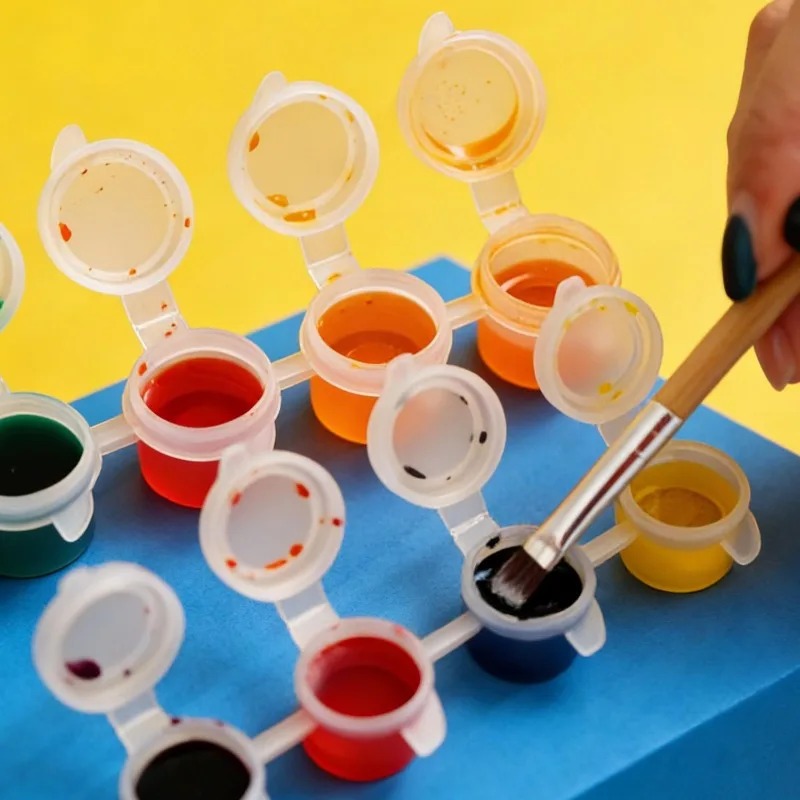 10/30/50PCS 빈 페인트 포트 뚜껑이 있는 미니 - Plastic Cup 50Pcs 리뷰 및 가격