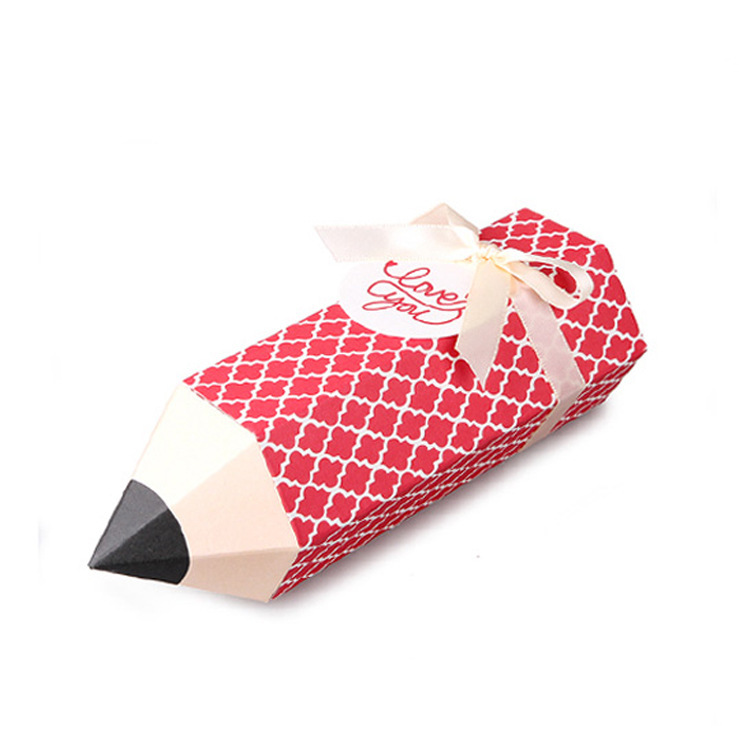 5Pcs 만화 연필 사탕 선물 상자 원래 디자인 접이식 - Event Party Box 리뷰 및 가격