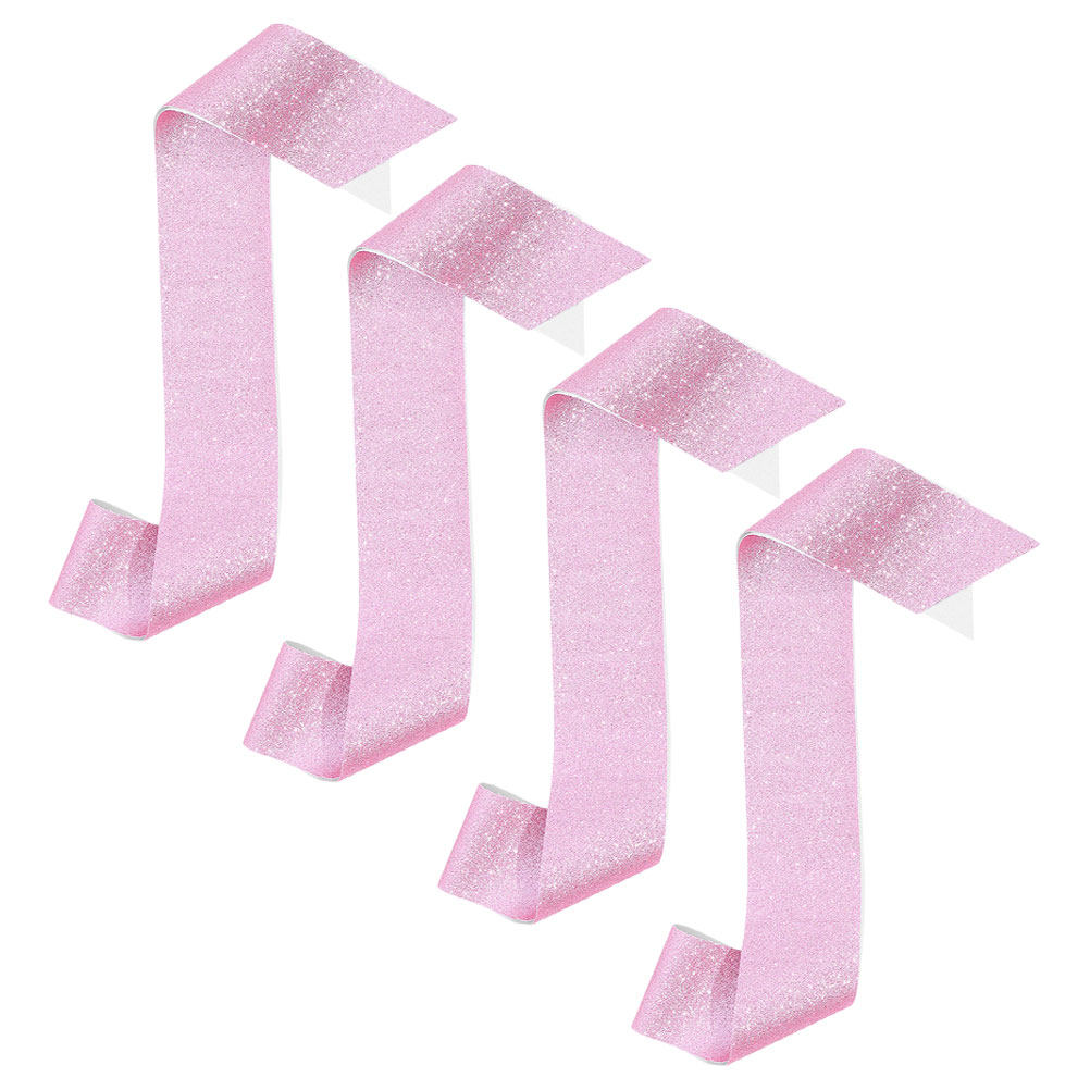 4Pcs 빈 반짝이 새시 DIY 새시 생일 졸업 웨딩  - Birthday Sash Glitter 리뷰 및 가격