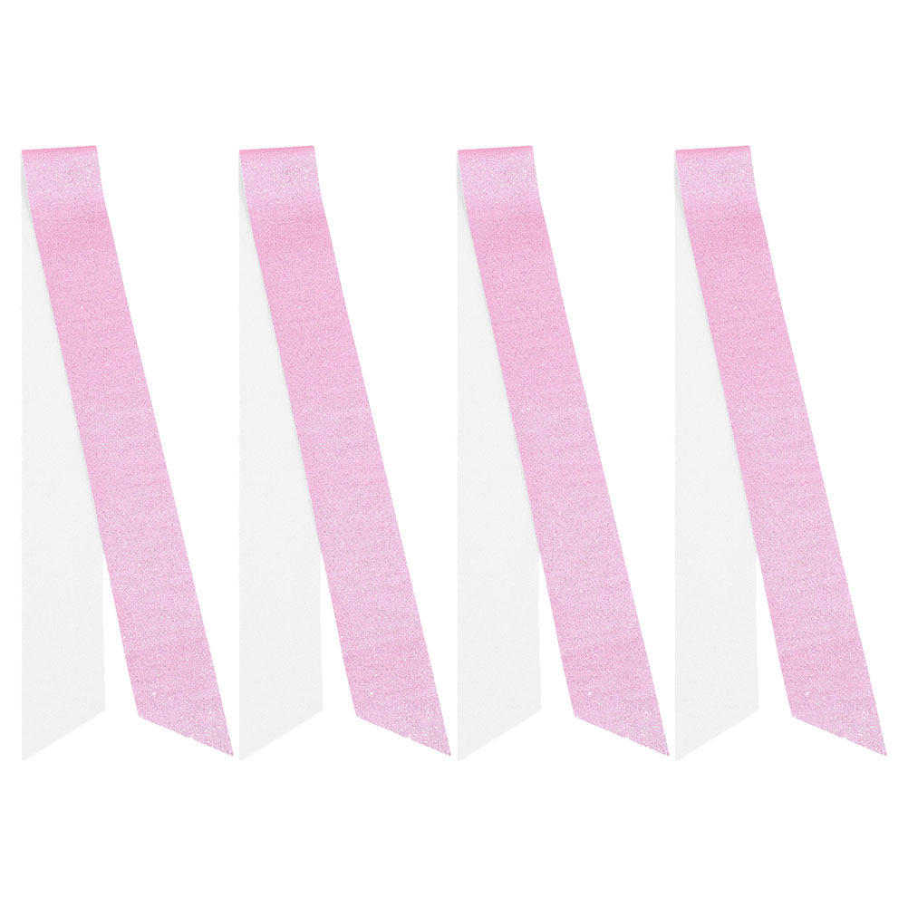 4Pcs 빈 반짝이 새시 DIY 새시 생일 졸업 웨딩  - Birthday Sash Glitter 리뷰 및 가격