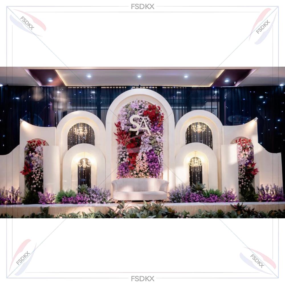 웨딩 장식 용품 PVC 아치형 백드롭 스탠드 맞춤형 웨 - Event Party Supply Rental 리뷰 및 가격