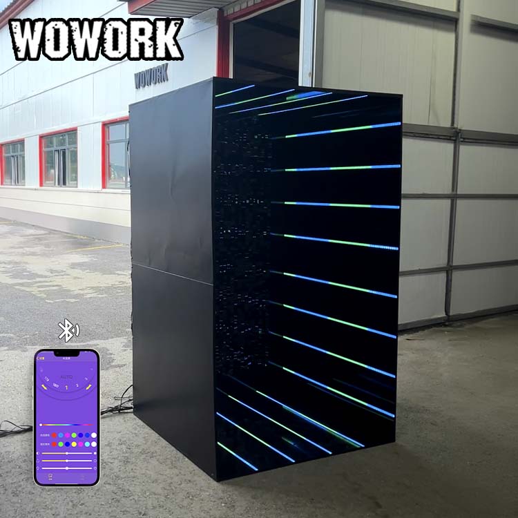 WOWORK 도매 금속 분리형 미러 터널 포토 부스 워 - Event Party Box 리뷰 및 가격