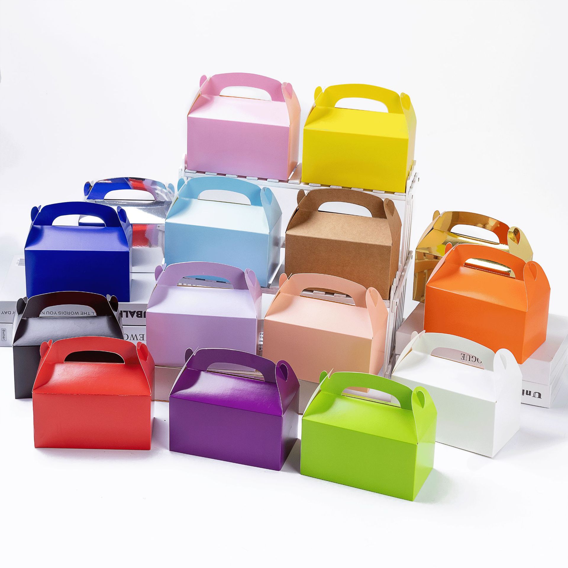 10-30pcs 손잡이가있는 선물 상자 베이킹 상자 캔 - Event Party Box 리뷰 및 가격