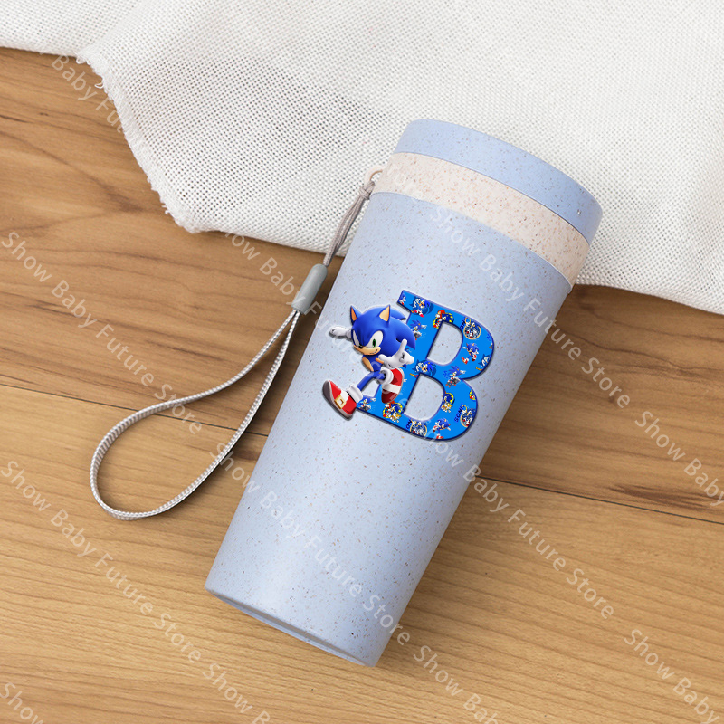 새로운 400ML 만화 캐릭터 A-Z 소닉스 물컵, 십 - Event Z 리뷰 및 가격