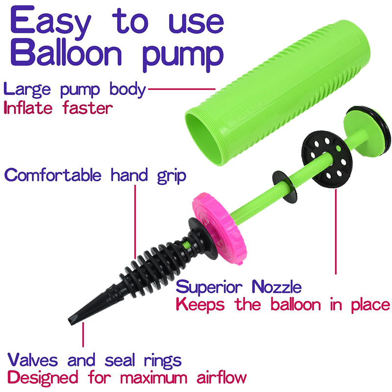 고품질 듀얼 액션 풍선 펌프 풍선 공기 팽창기 플라스틱 - Balloon Pump Hand 리뷰 및 가격