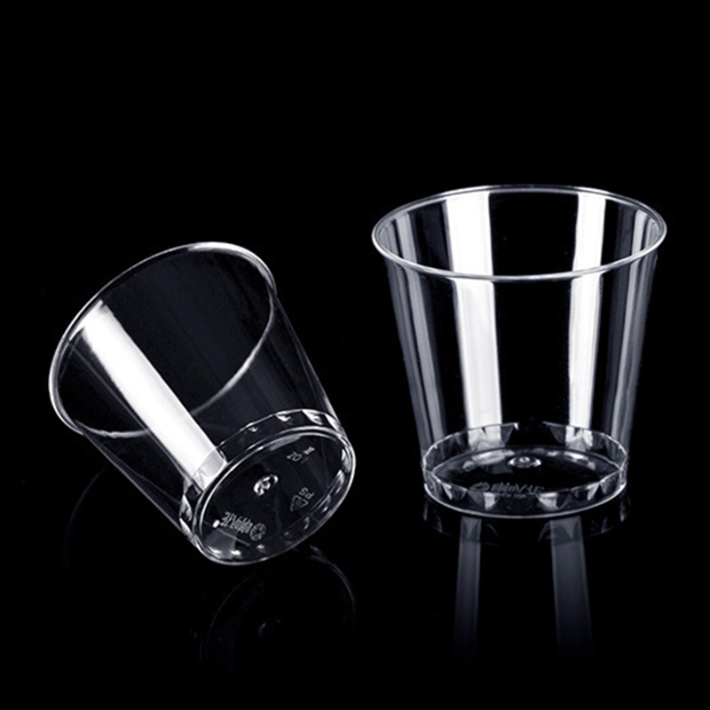 50개 미니 투명 플라스틱 일회용 파티 샷잔 젤리컵 생 - Plastic Cup 50Pcs 리뷰 및 가격
