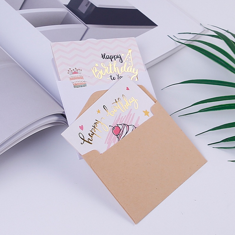 100개 골든 스탬핑 생일 축하 접이식 카드, 꽃집,  - Party Event Supplier 리뷰 및 가격
