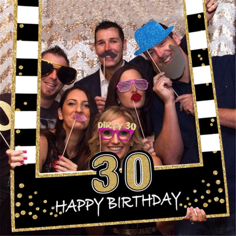 1 16 18 21 30 35 40 50 60 생일 사 - Photo Booth Frame 리뷰 및 가격