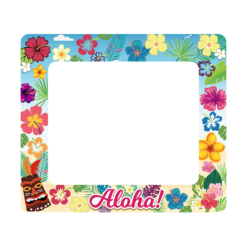 1pc 하와이 알로하 테마 풍선 사진 프레임 열대 여름 - Photo Booth Frame 리뷰 및 가격