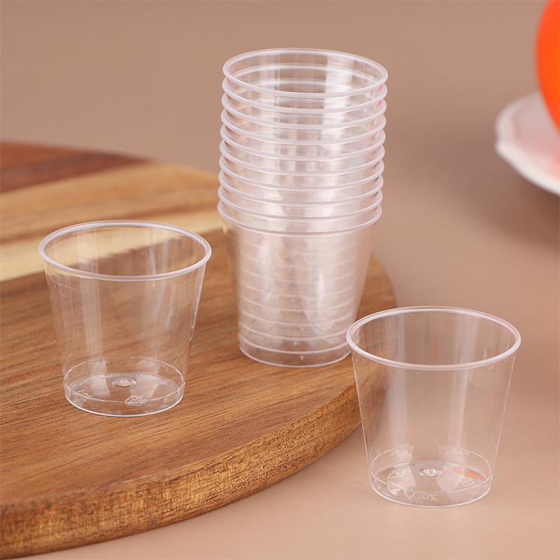 50개입 30ML 일회용 미니 투명 플라스틱 컵 야외  - Plastic Cup 50Pcs 리뷰 및 가격
